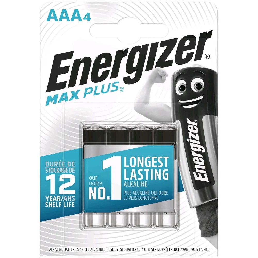 ENERGIZER  Battery Max Plus AAA LR03