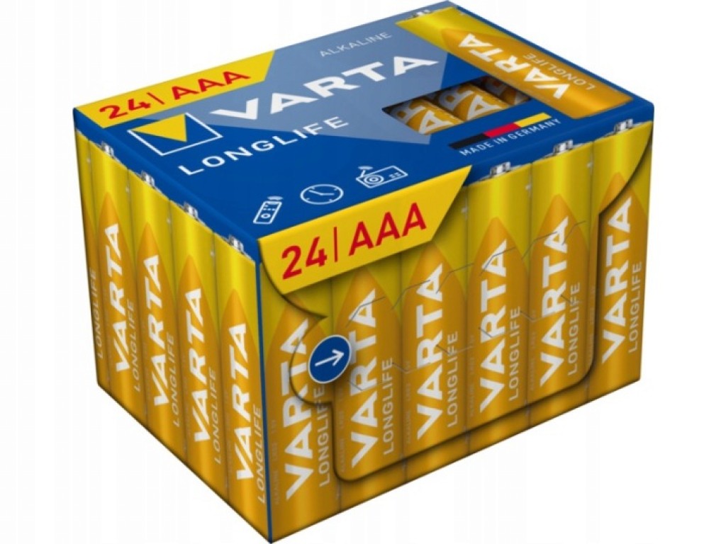 Varta Battery R3(AAA) Longlife Power 24szt