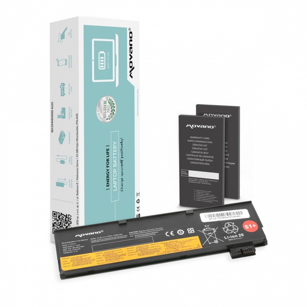 Movano Battery SB10K97582 for Lenovo ThinkPad
