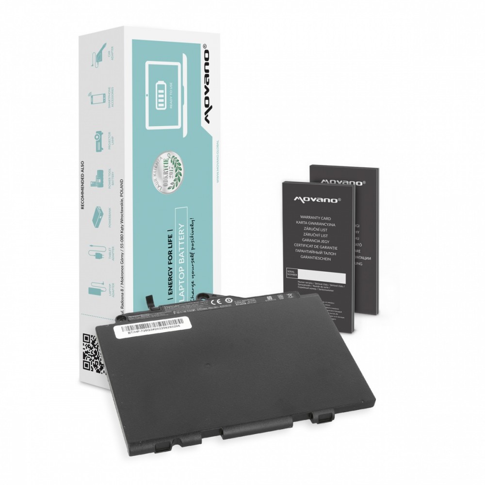 Movano  Battery SN03XL for HP EliteBook