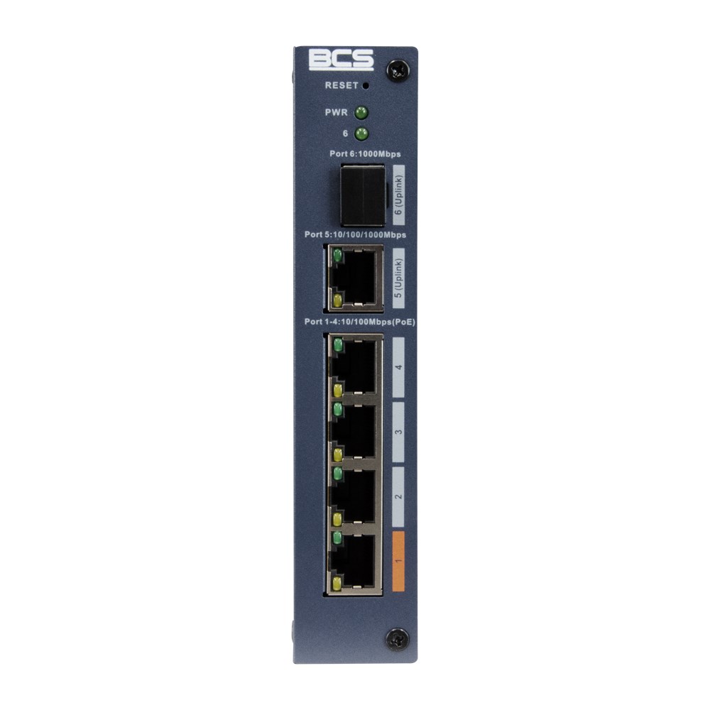 BCS  -L-SP0401G-1SFP-M network switch Managed Fast