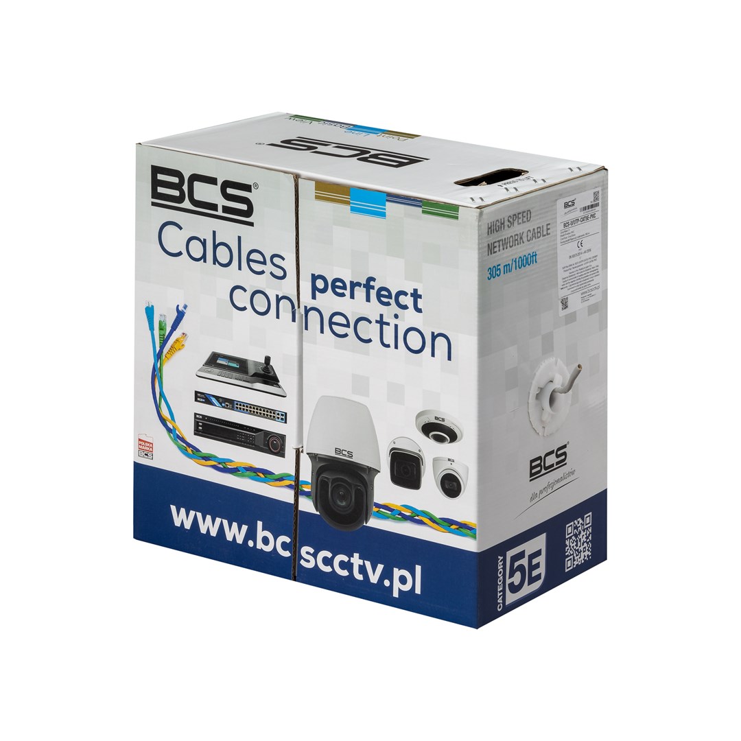 BCS -U/UTP-CAT5E-PVC | BCS-U/UTP-CAT5E-PVC | 5904890706040