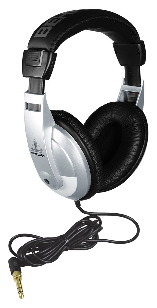 Behringer  HPM1000 headphones/headset Wired Music Black
