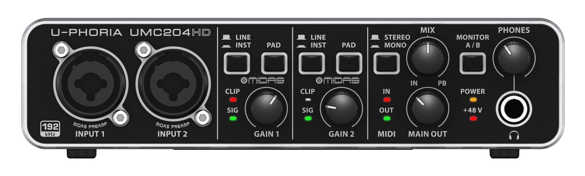 Behringer  UMC204HD supplementary music equipment |