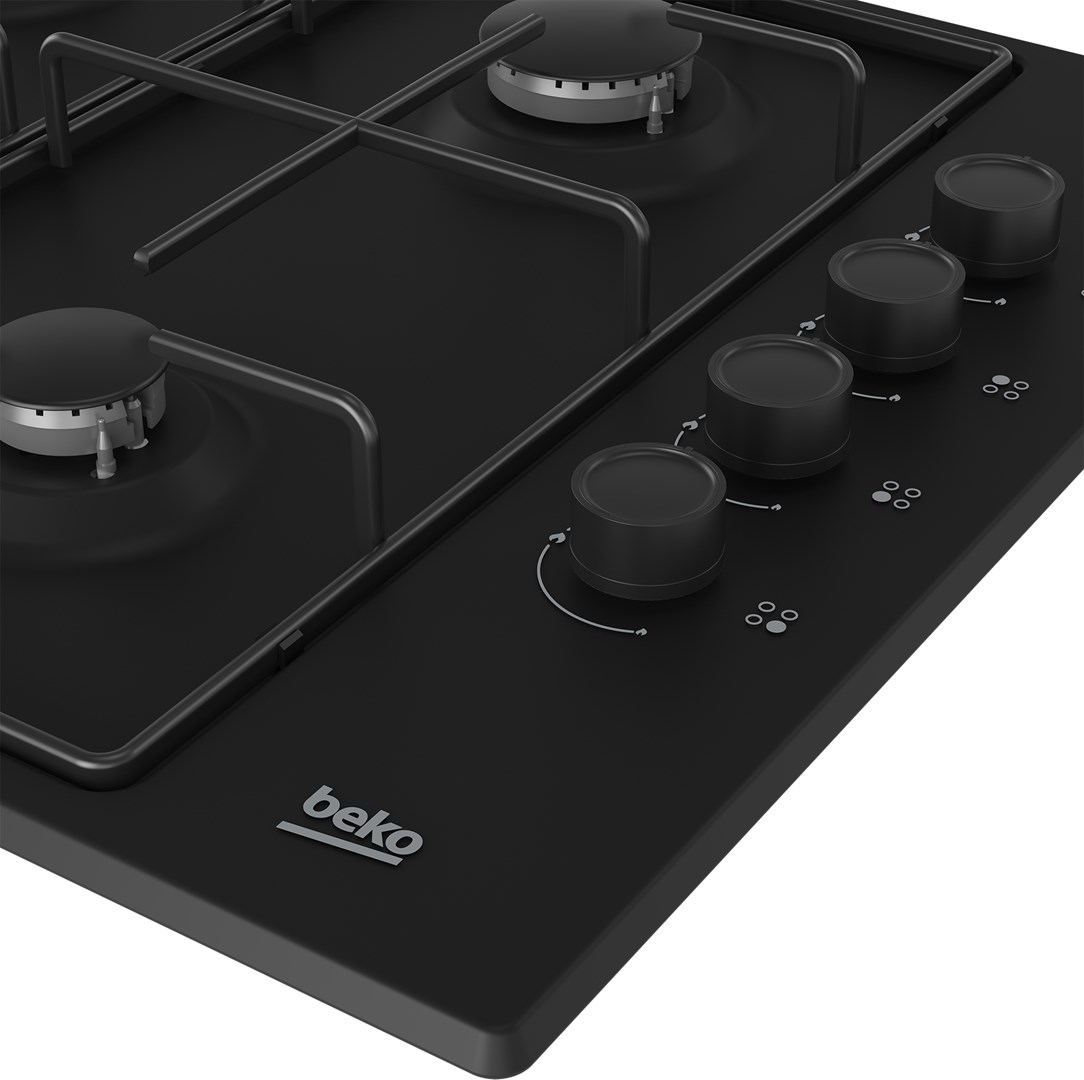 Beko HIBG64120SB hob Black Built-in 60
