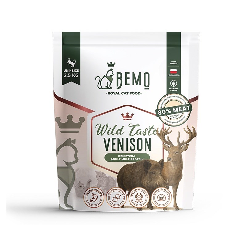 BEMO Cat Wild Taste Venison -