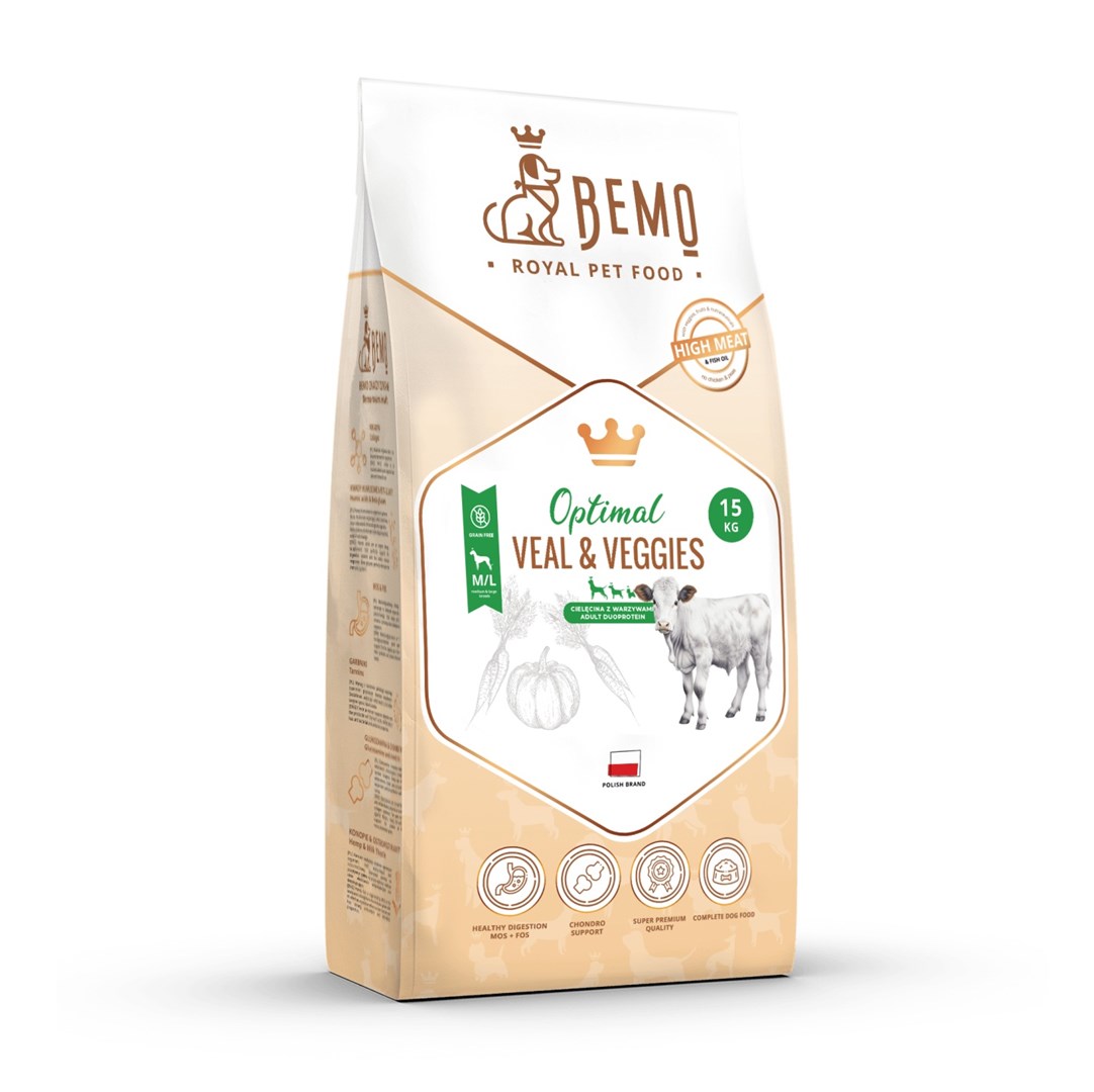 BEMO  Optimal Veal & Veggies Medium/Large