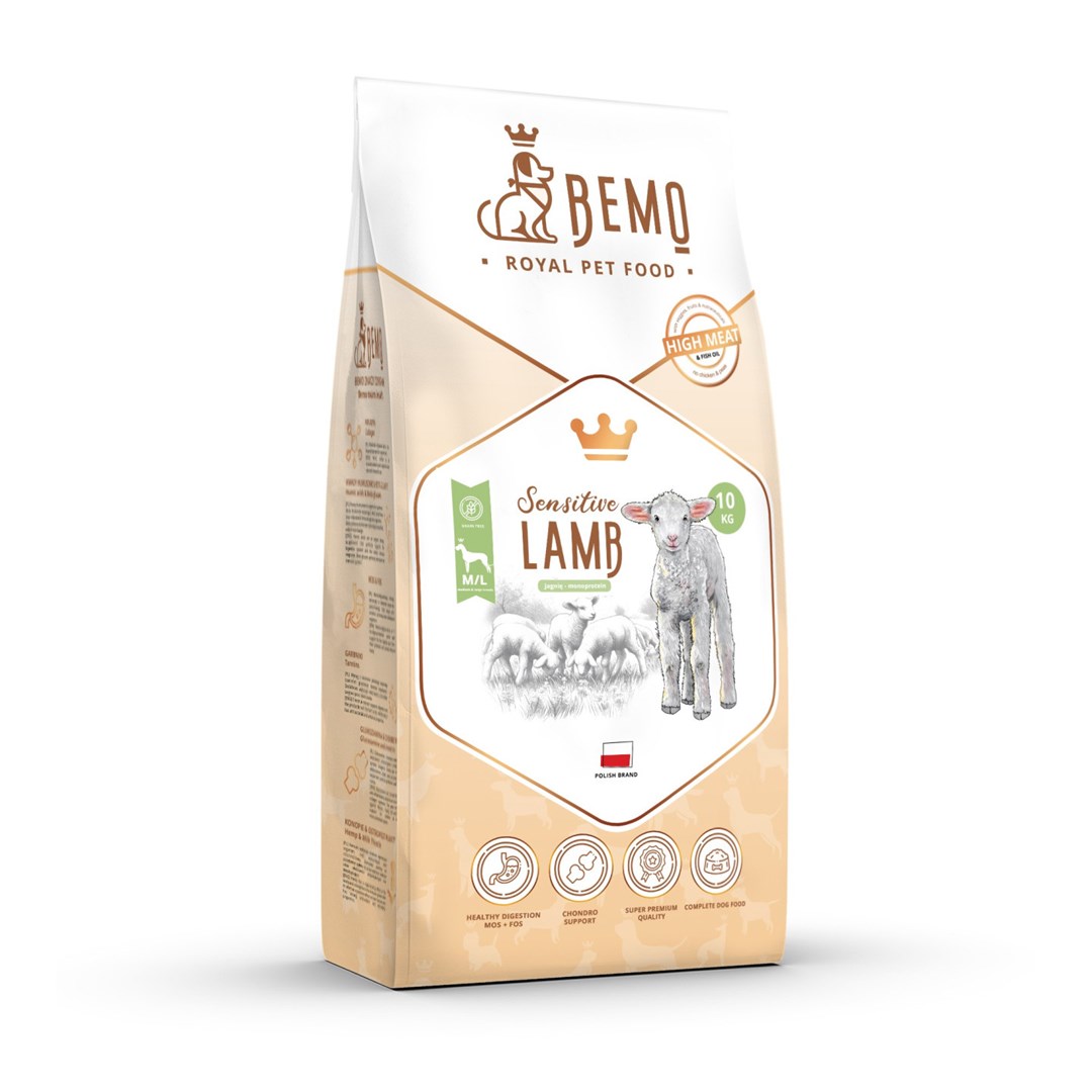 BEMO  Sensitive Lamb Medium/Large Mono -