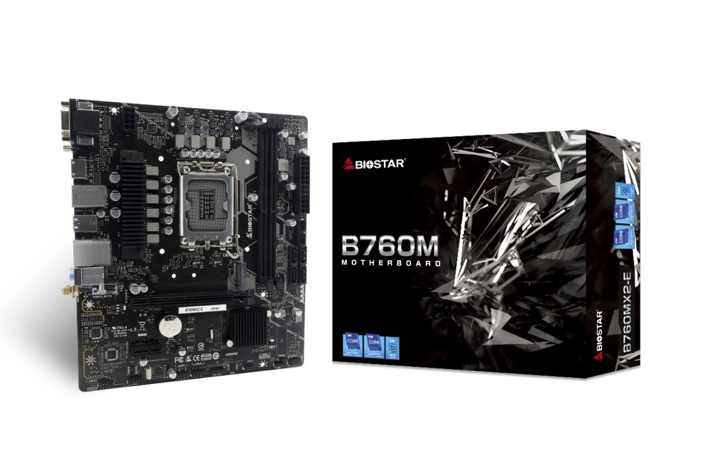 BIOSTAR B760MX2-E D4 motherboard Intel B760