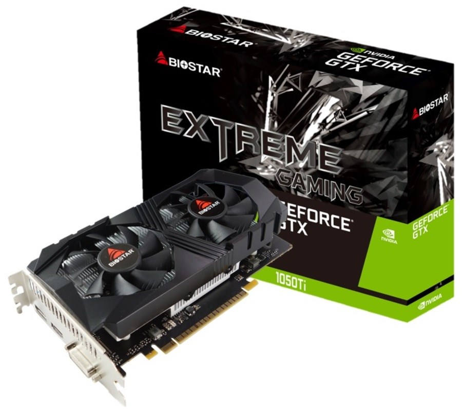BIOSTAR  GeForce GTX1050Ti NVIDIA GeForce GTX
