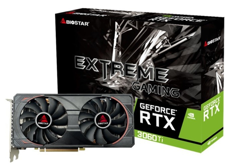 BIOSTAR GeForce RTX 3060 Ti 8GB