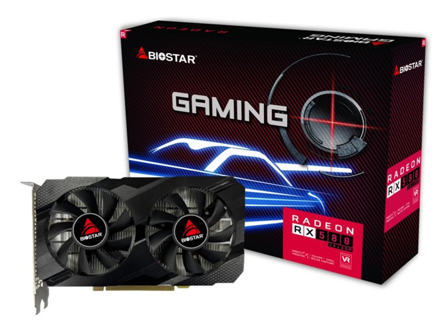 BIOSTAR  Radeon RX580 2048SP AMD Radeon