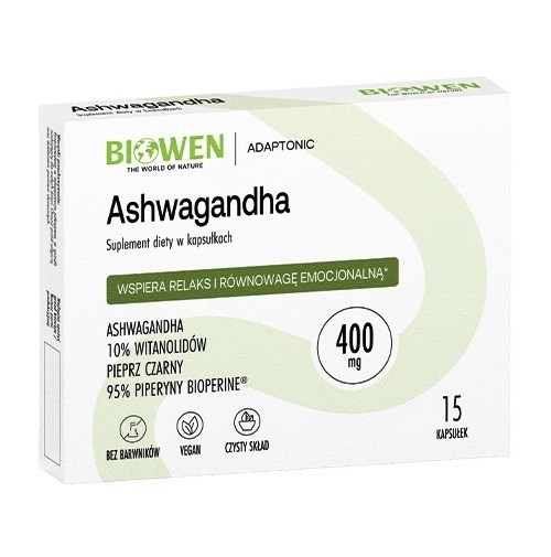 Biowen Ashwagandha – dietary supplement |