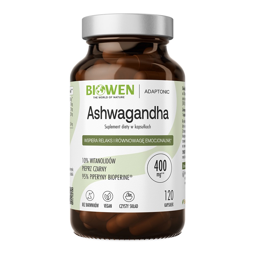 Biowen Ashwagandha – food supplement for