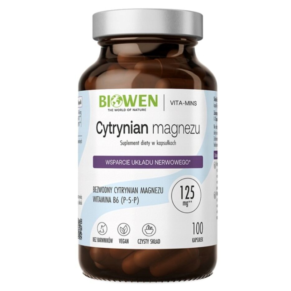Biowen Magnesium Citrate – food supplement