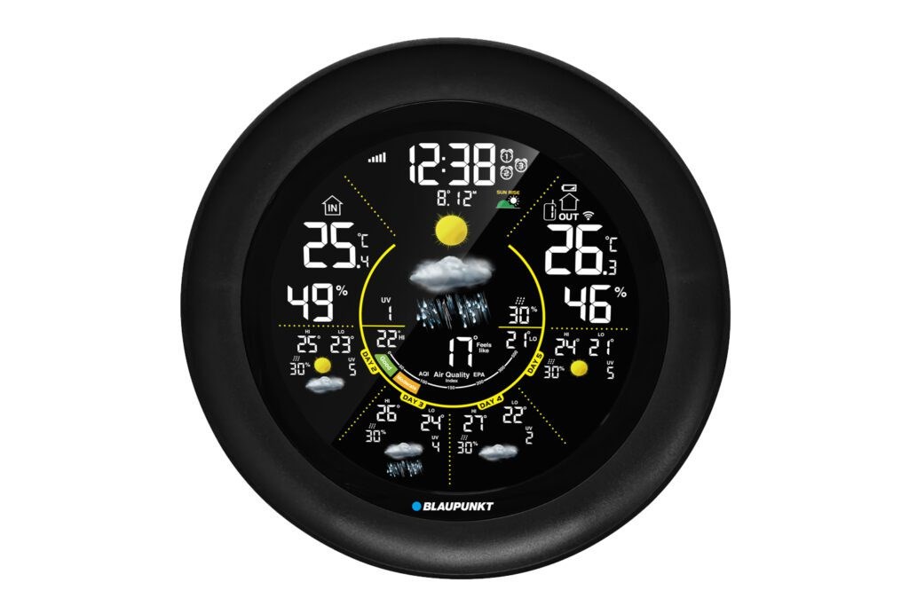 Blaupunkt  WS65BK APP weather station black