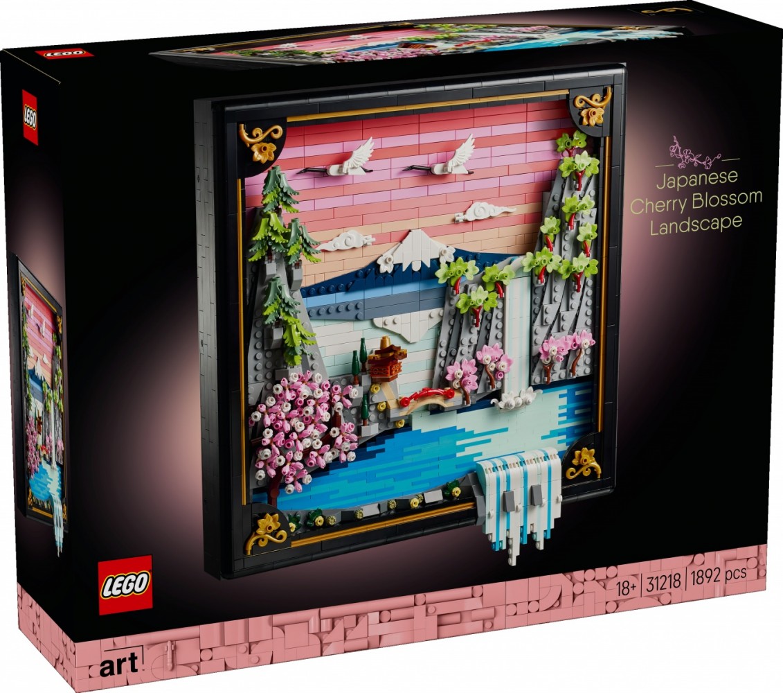 LEGO Blocks ART 31218 Japanese Cherry