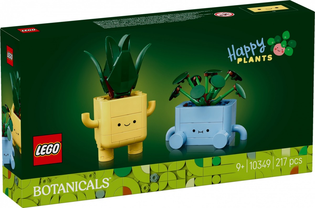 LEGO  Blocks Botanicals 10349 Happy Plants