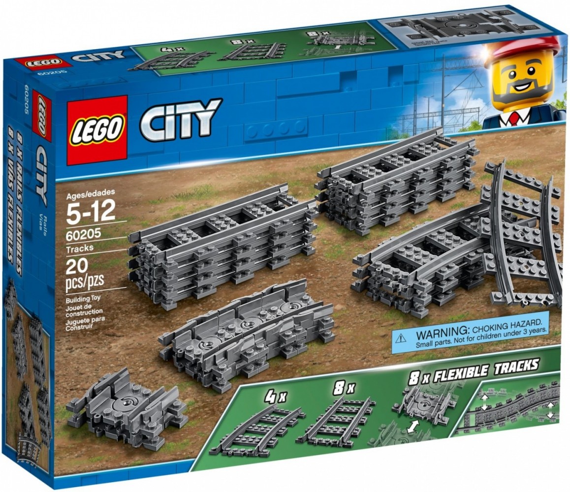 LEGO  Blocks City 60205 Tracks |
