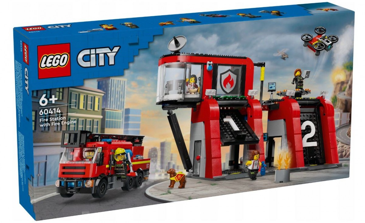 LEGO Blocks City 60414 Fire Station