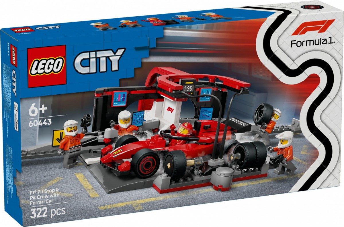 LEGO Blocks City 60443 F1 Pit