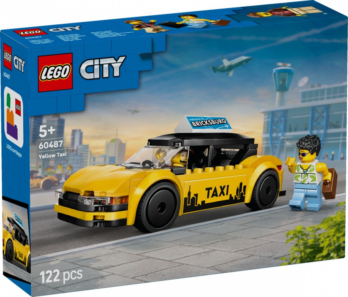 LEGO  Blocks City 60487 Yellow Taxi
