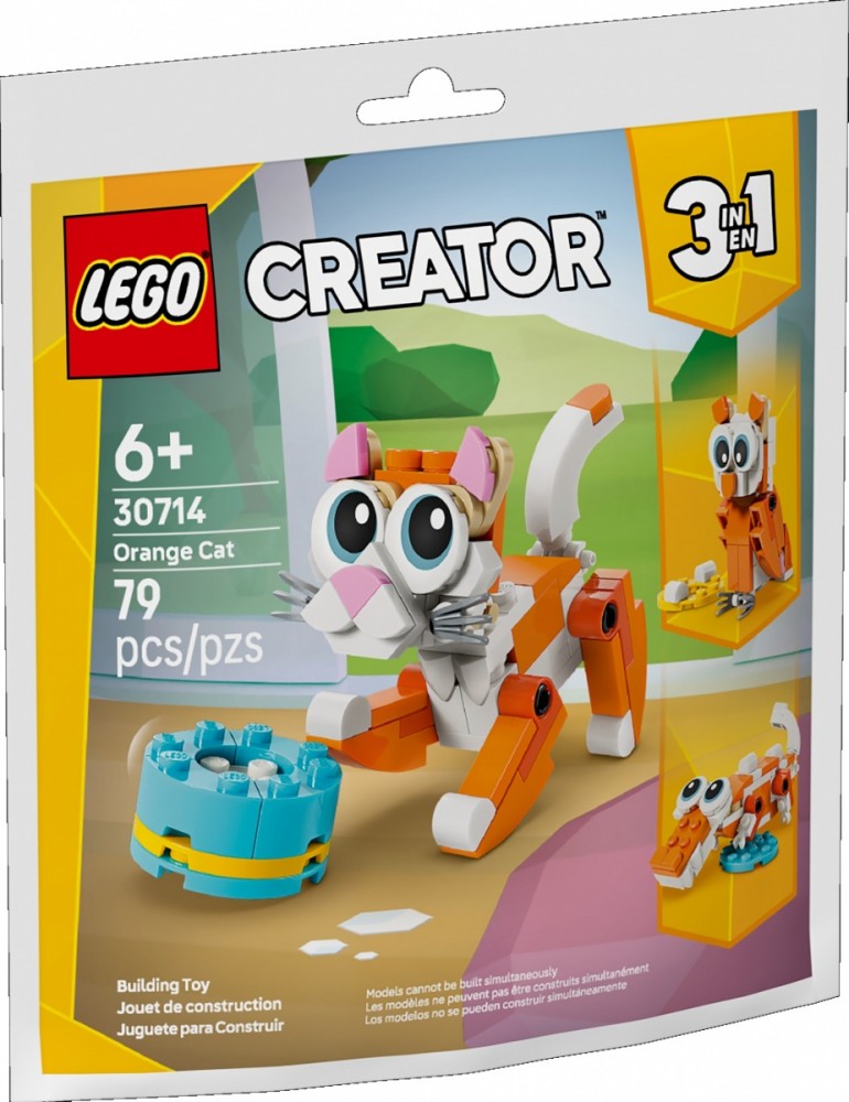 LEGO  Blocks Creator 30714 Orange Cat