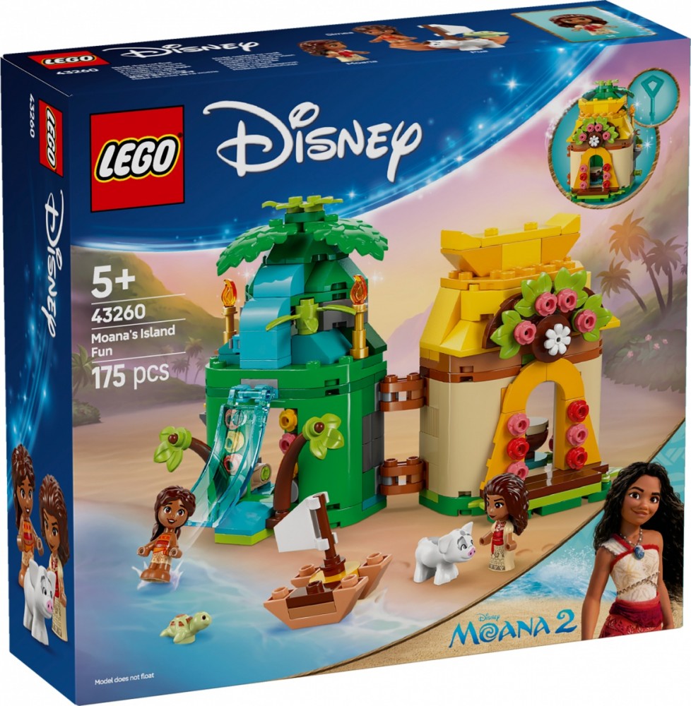 LEGO Blocks Disney 43260 Moanas Island