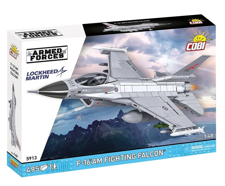 Cobi Klocki Blocks F-16AM Fighting Falcon