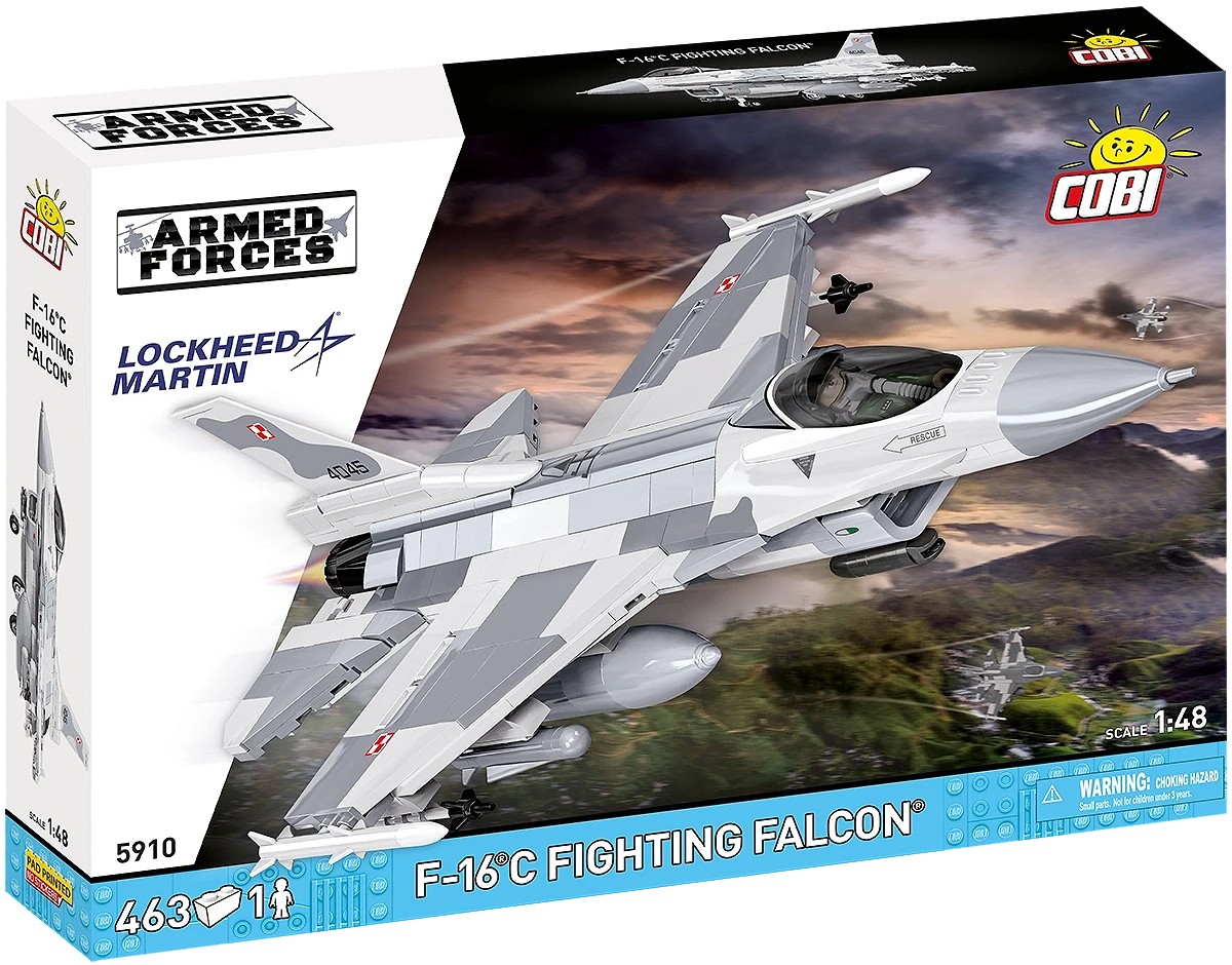 Cobi Klocki Blocks F-16C Fighting Falcon
