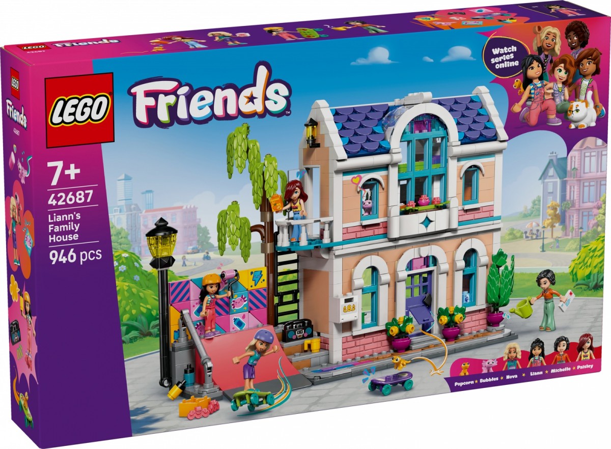 LEGO  Blocks Friends 42687 Lianns Family