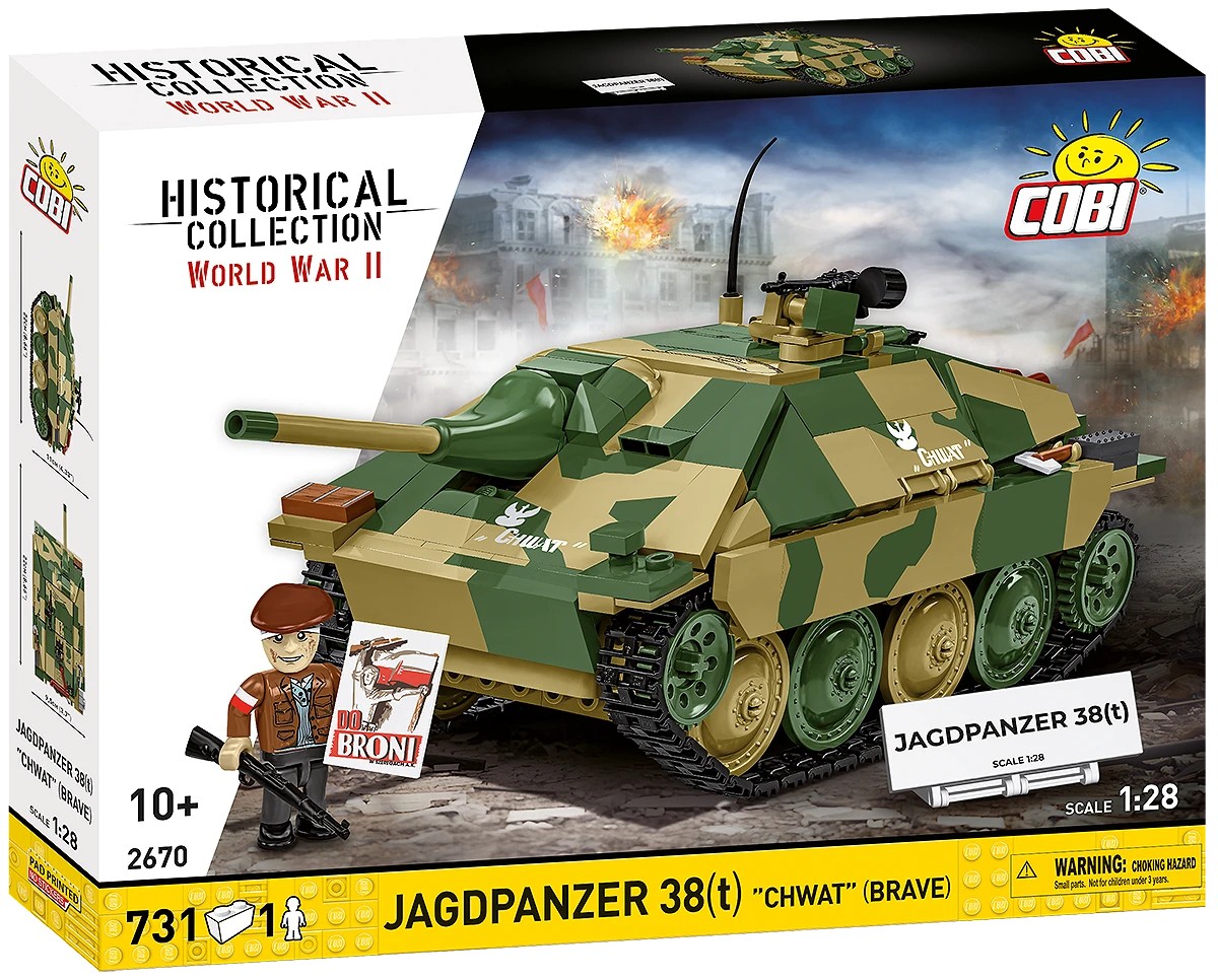 Cobi Klocki  Blocks Jagdpanzer 38t Brave