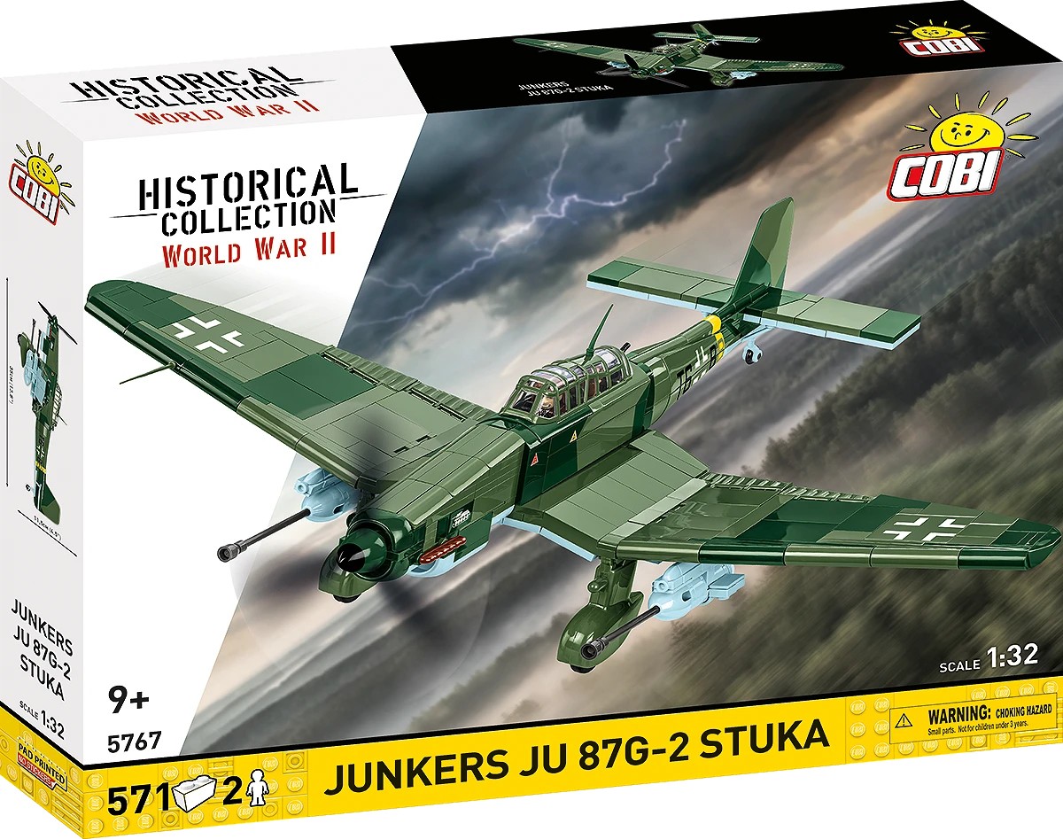 Cobi Klocki Blocks Junkers JU 87G-2
