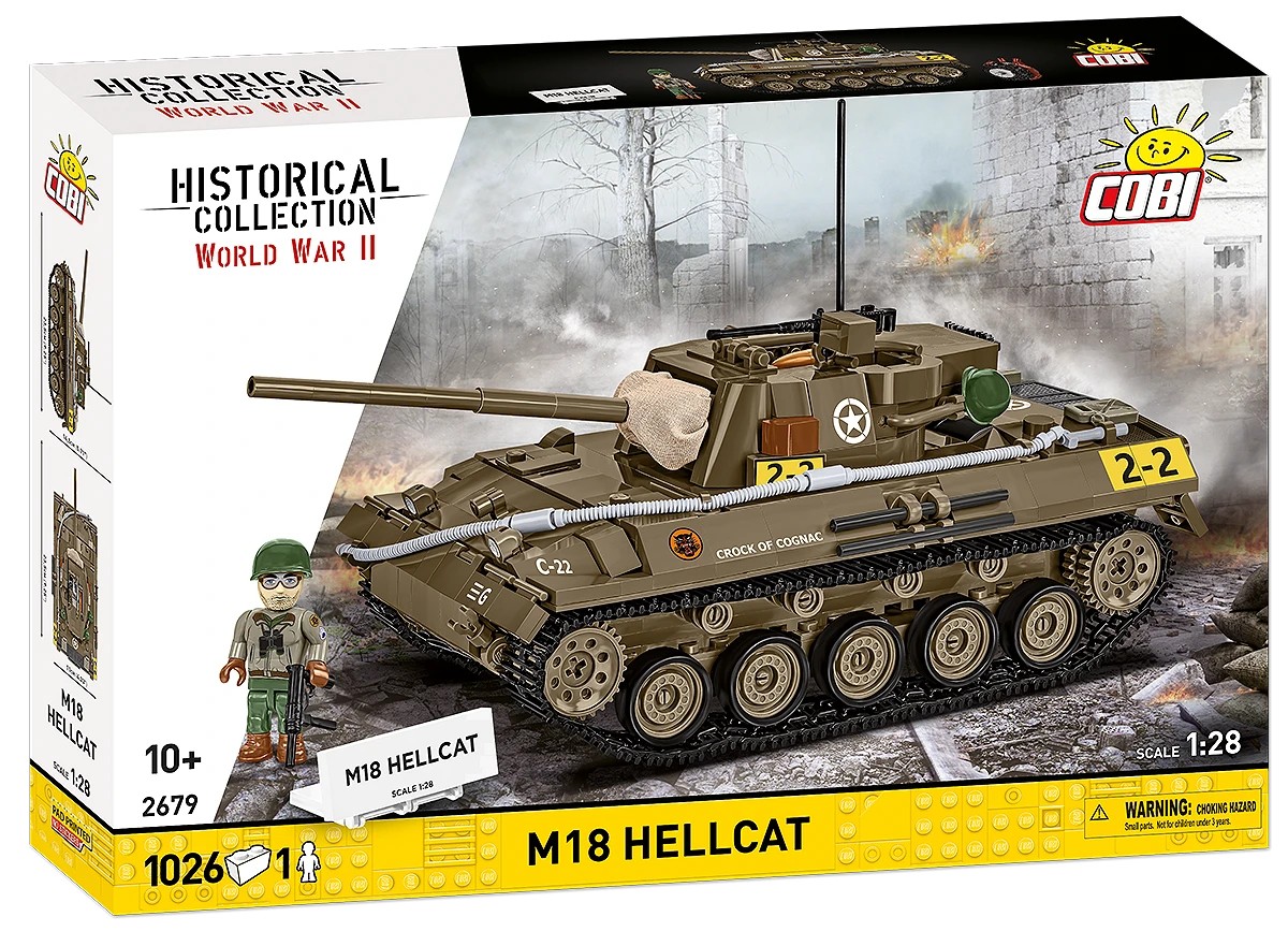 Cobi Klocki Blocks M18 Hellcat 1026