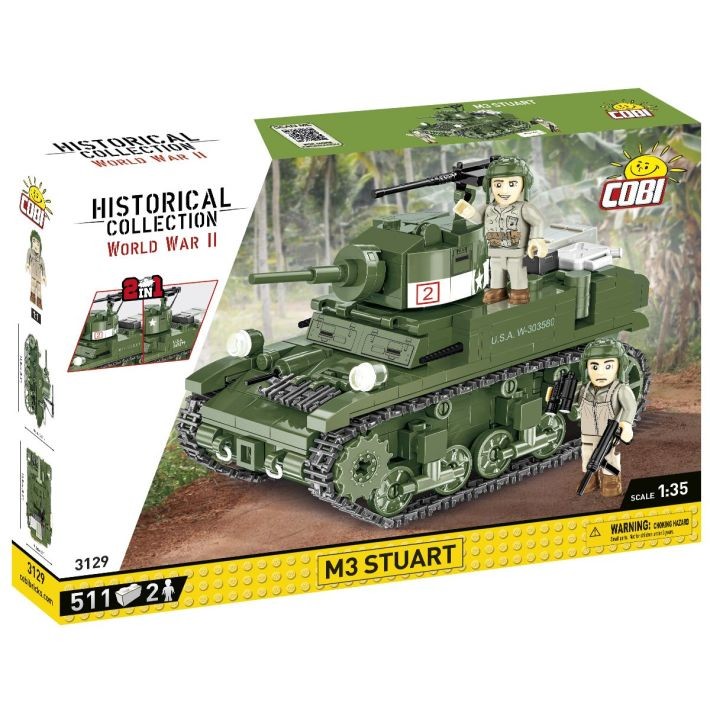 Cobi Klocki Blocks M3 Stuart 511
