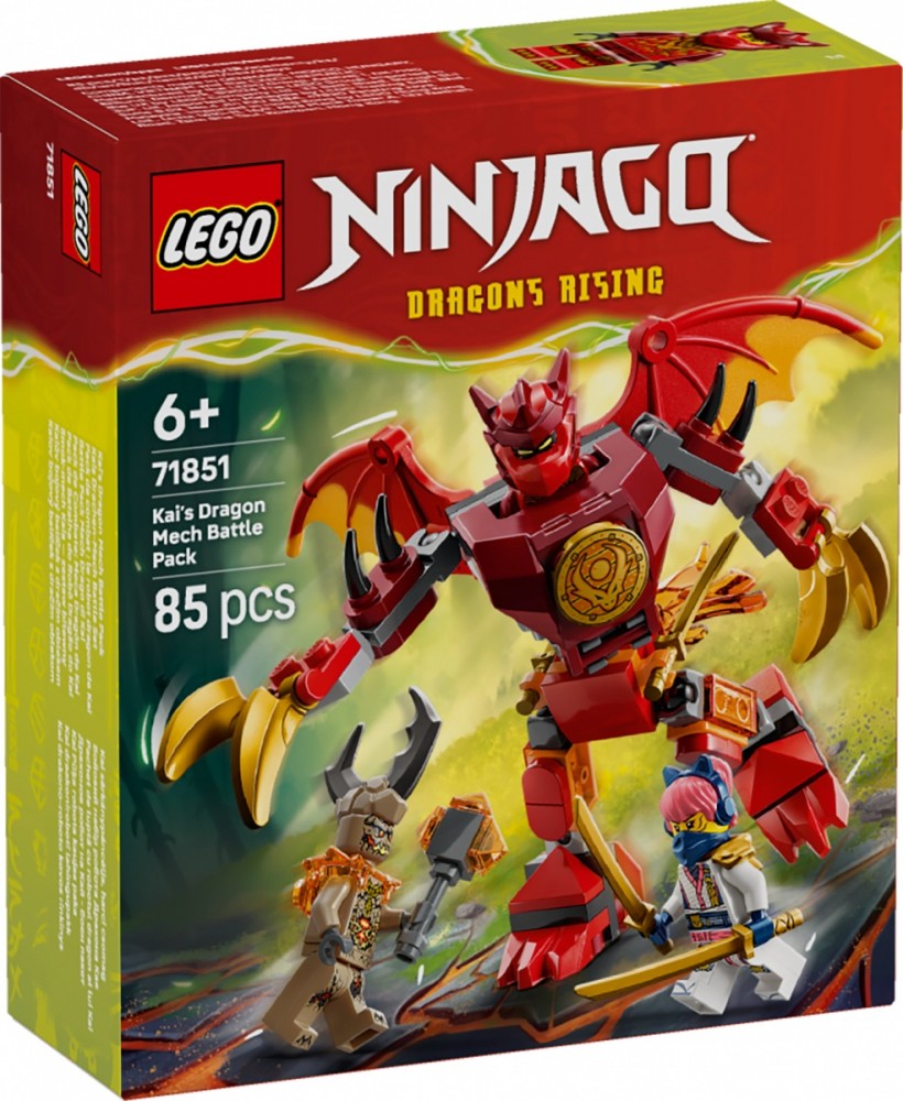 LEGO  Blocks Ninjago 71851 Kais Dragon