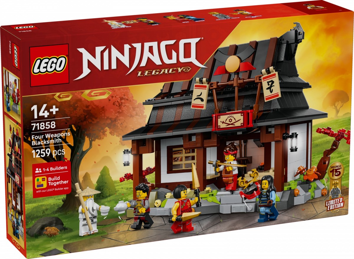 LEGO  Blocks Ninjago 71858 Four Weapons