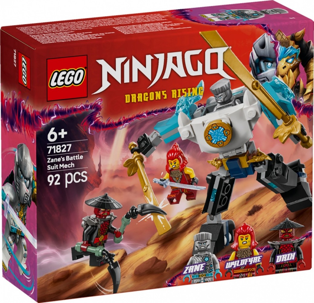 LEGO  Blocks Ninjago Zanes Battle Suit