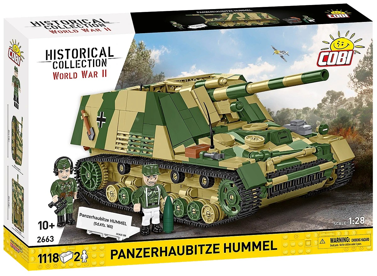 Cobi Klocki Blocks Panzehaubitze Hummel 1118