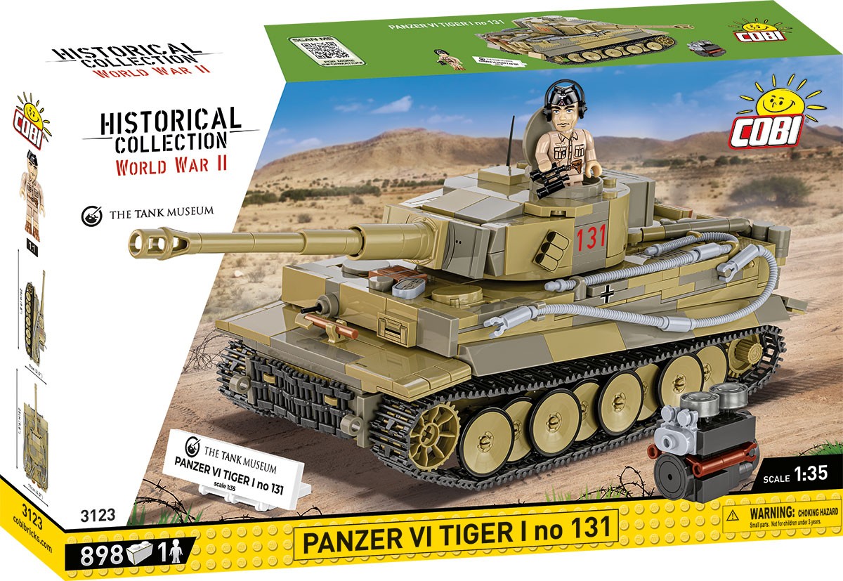 Cobi Klocki Blocks Panzer VI Tiger