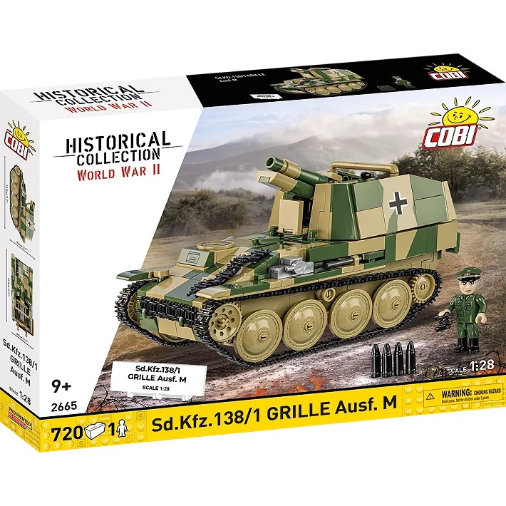 Cobi Klocki  Blocks SD.KFZ.138/1
