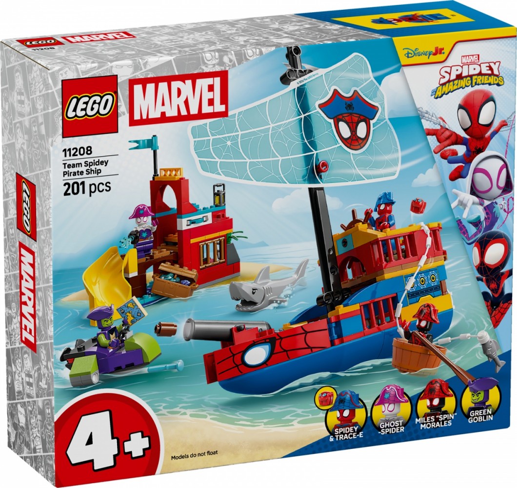 LEGO  Blocks SPIDEY 11208 Team Spidey