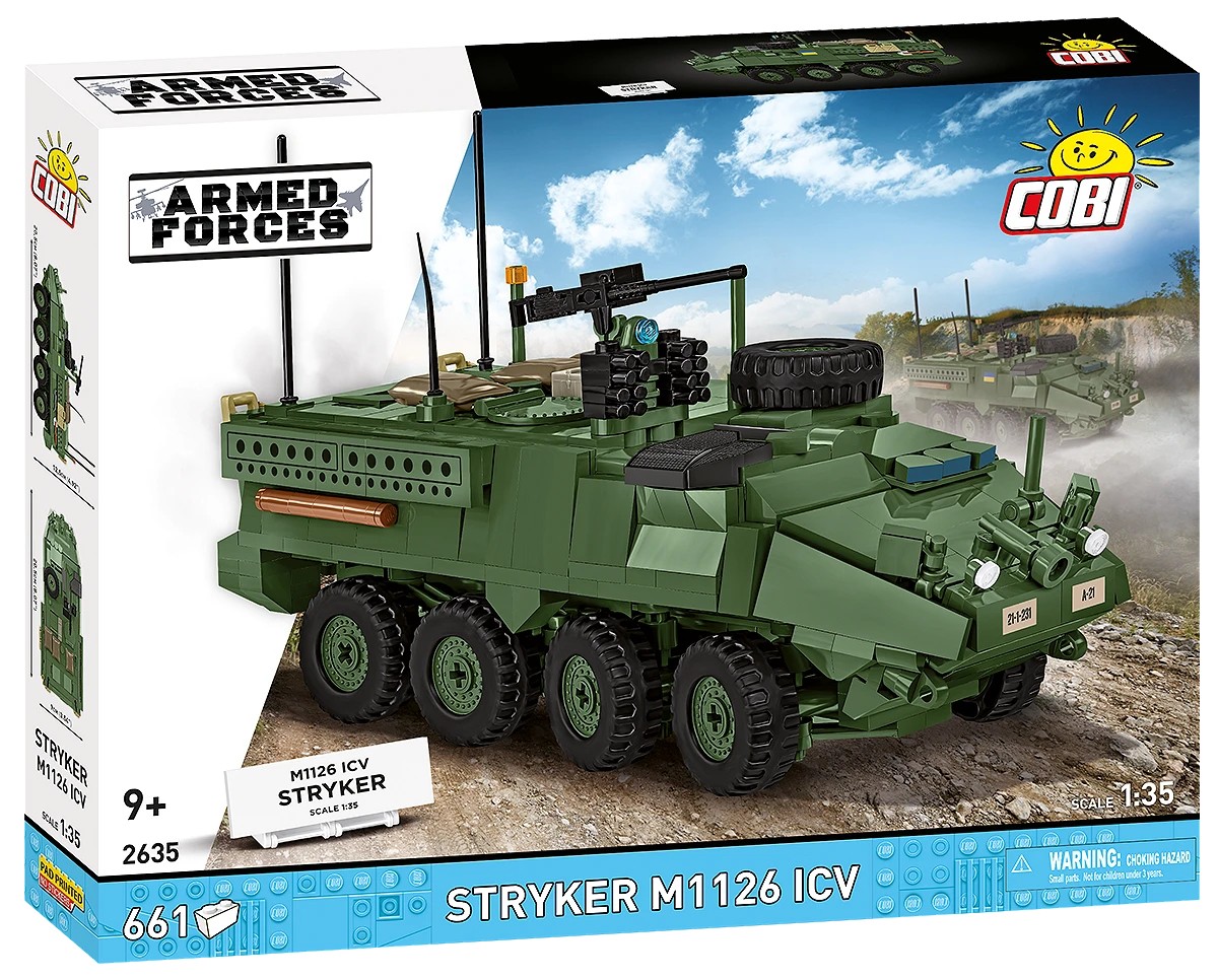 Cobi Klocki Blocks Stryker M1126 ICV