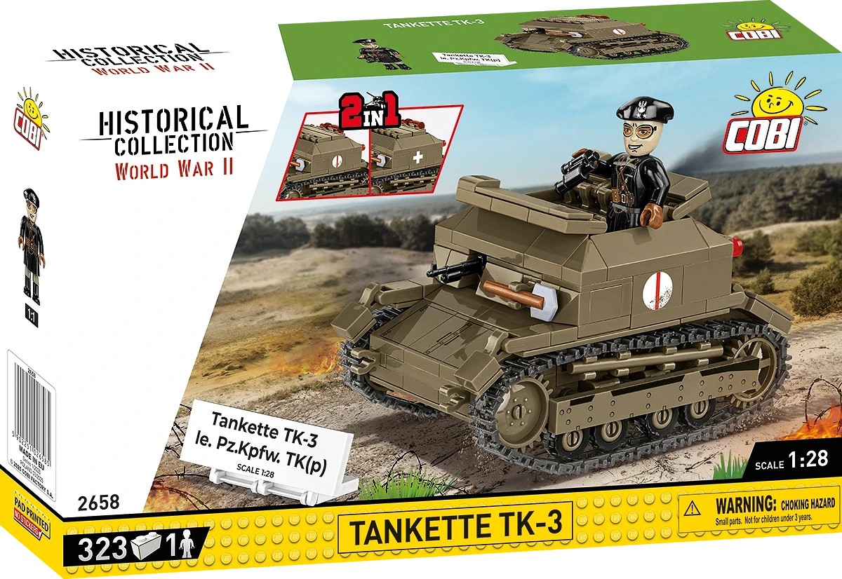 Cobi Klocki  Blocks Tankette TK-3 323