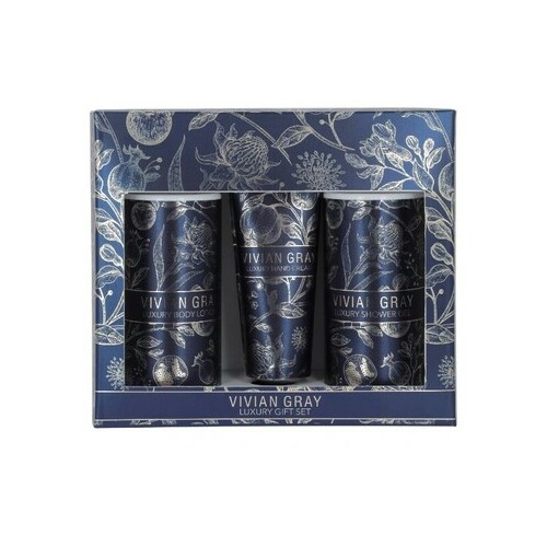 Vivian Gray Blue Botanical Set -