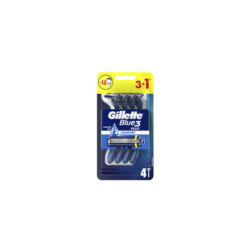 Gillette Blue3 Plus Comfort 3+1 ks