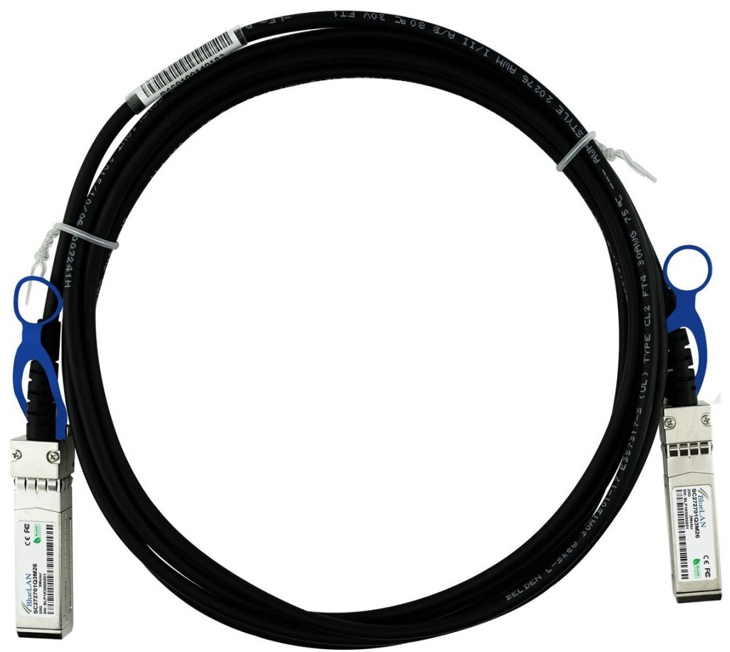 No name BlueOptics SFP-H25G-CU1M-BL InfiniBand/fibre optic