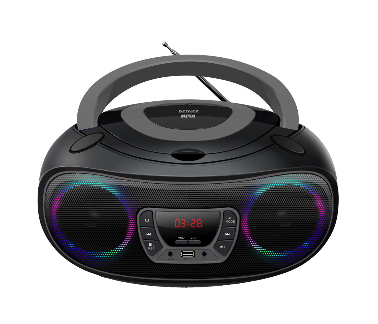 Denver Boombox  TCL-212BT gray | 2384311
