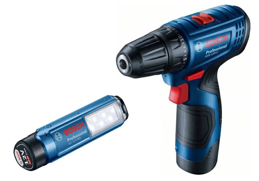 Bosch . GSR 120-LI 2x2,0Ah 30/14Nm