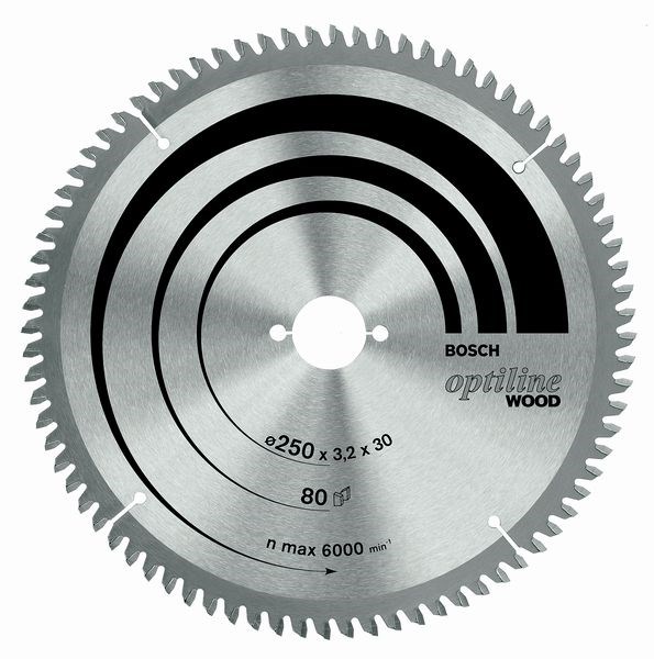 Bosch  Optiline Wood Circular Saw Blades